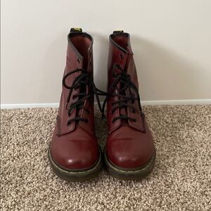 Classic Red Lace-Up Dr Martens